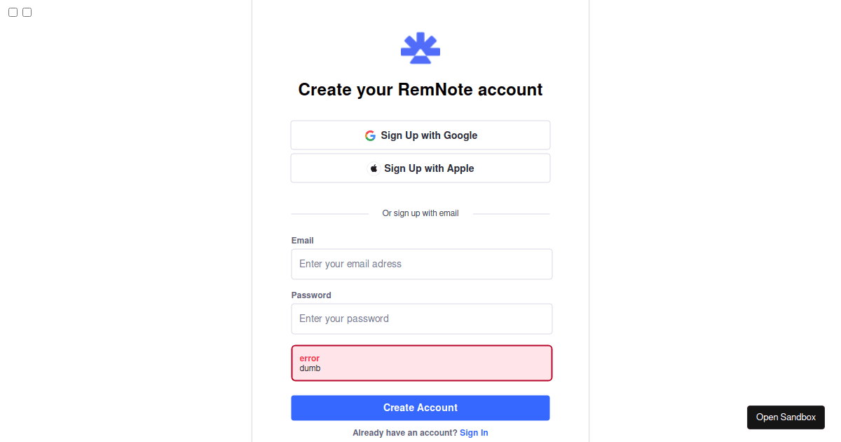 remnote login