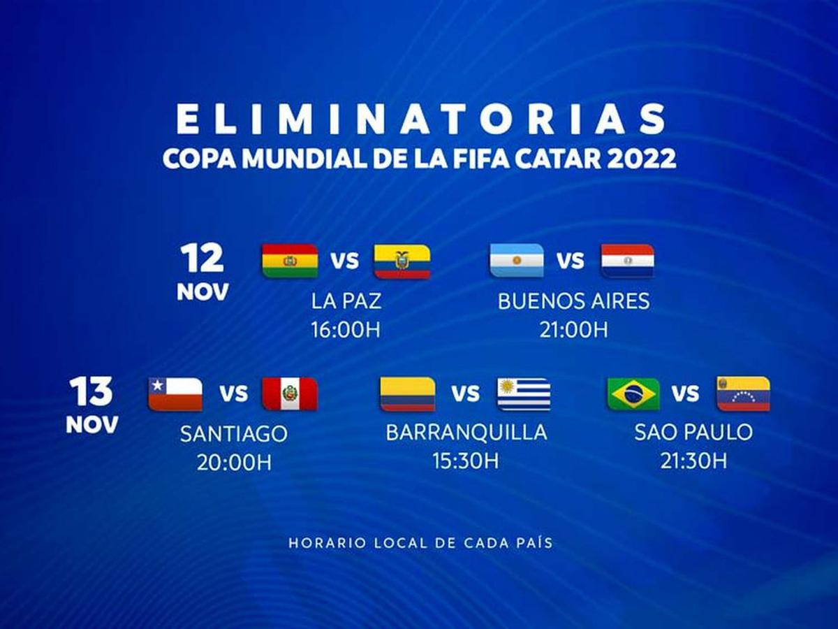 resultados eliminatorias qatar 2022