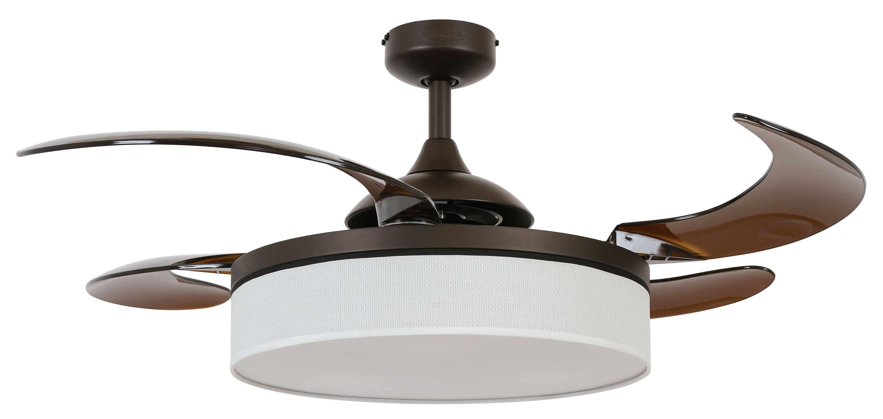 retractable ceiling fan