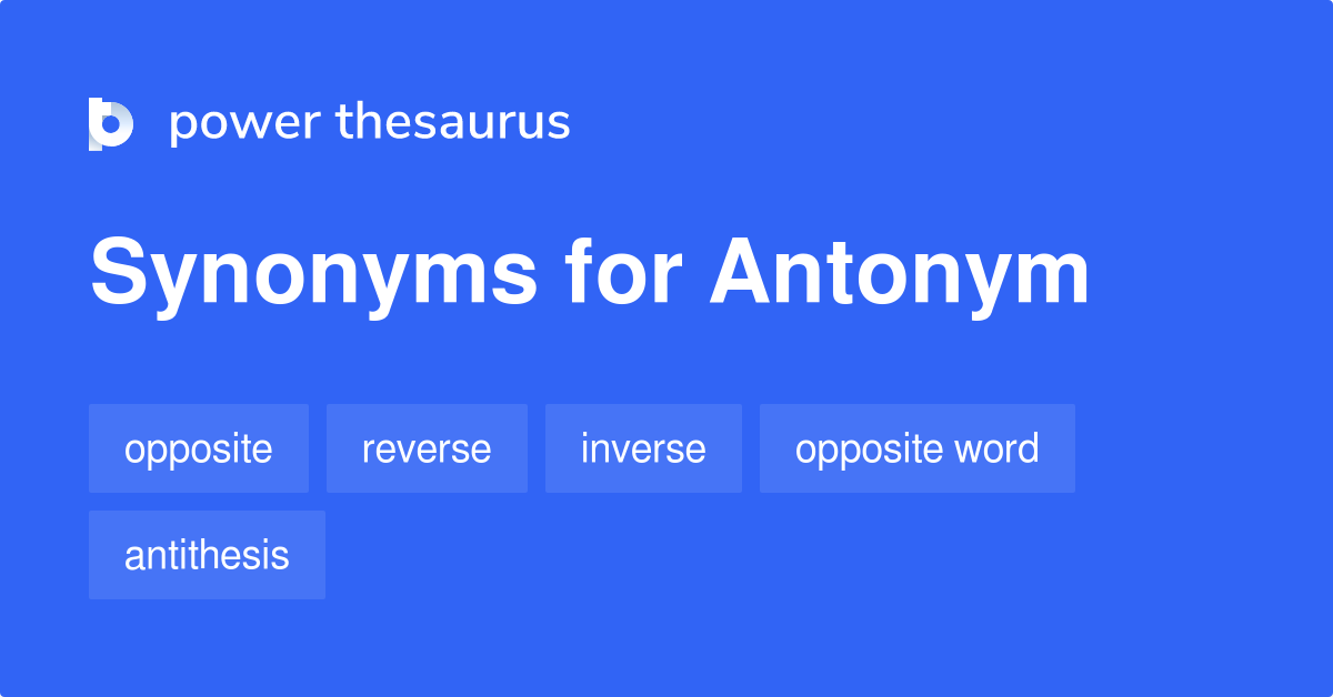 reverse antonym