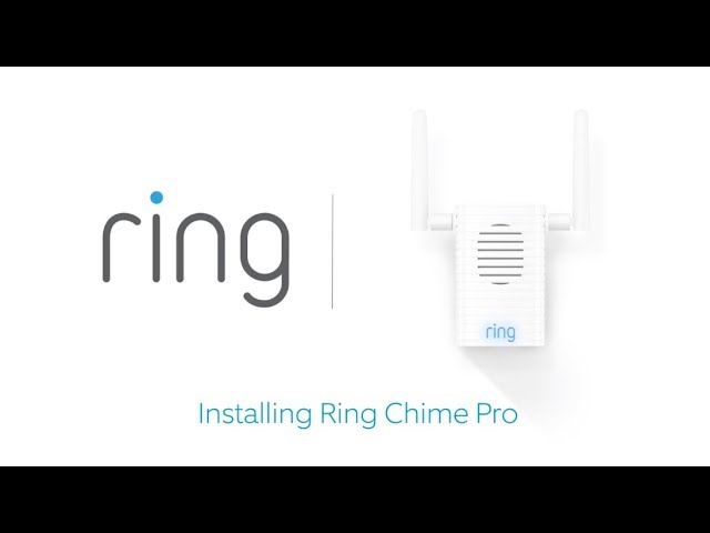 ring chime pro setup