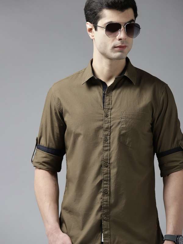 roadster olive green shirt