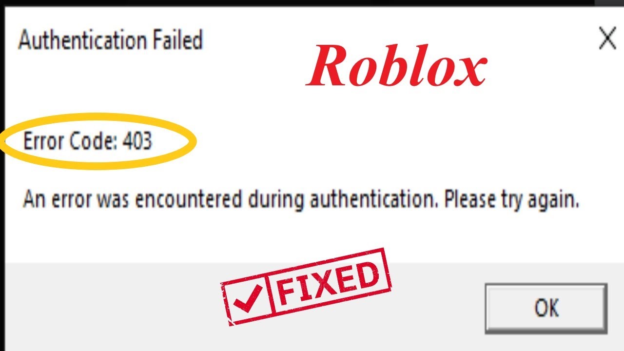 roblox error code 403