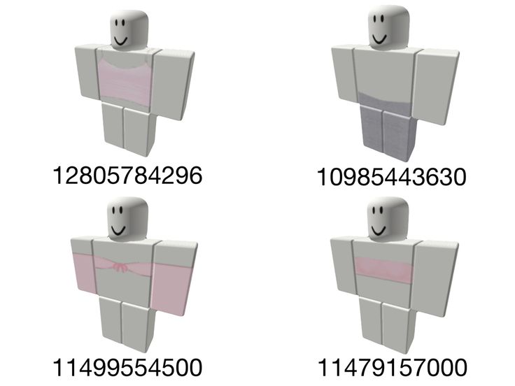 roblox ids for clothes