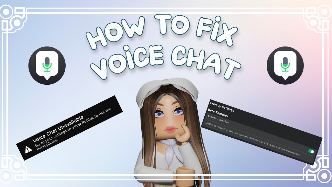 roblox voice chat not connecting