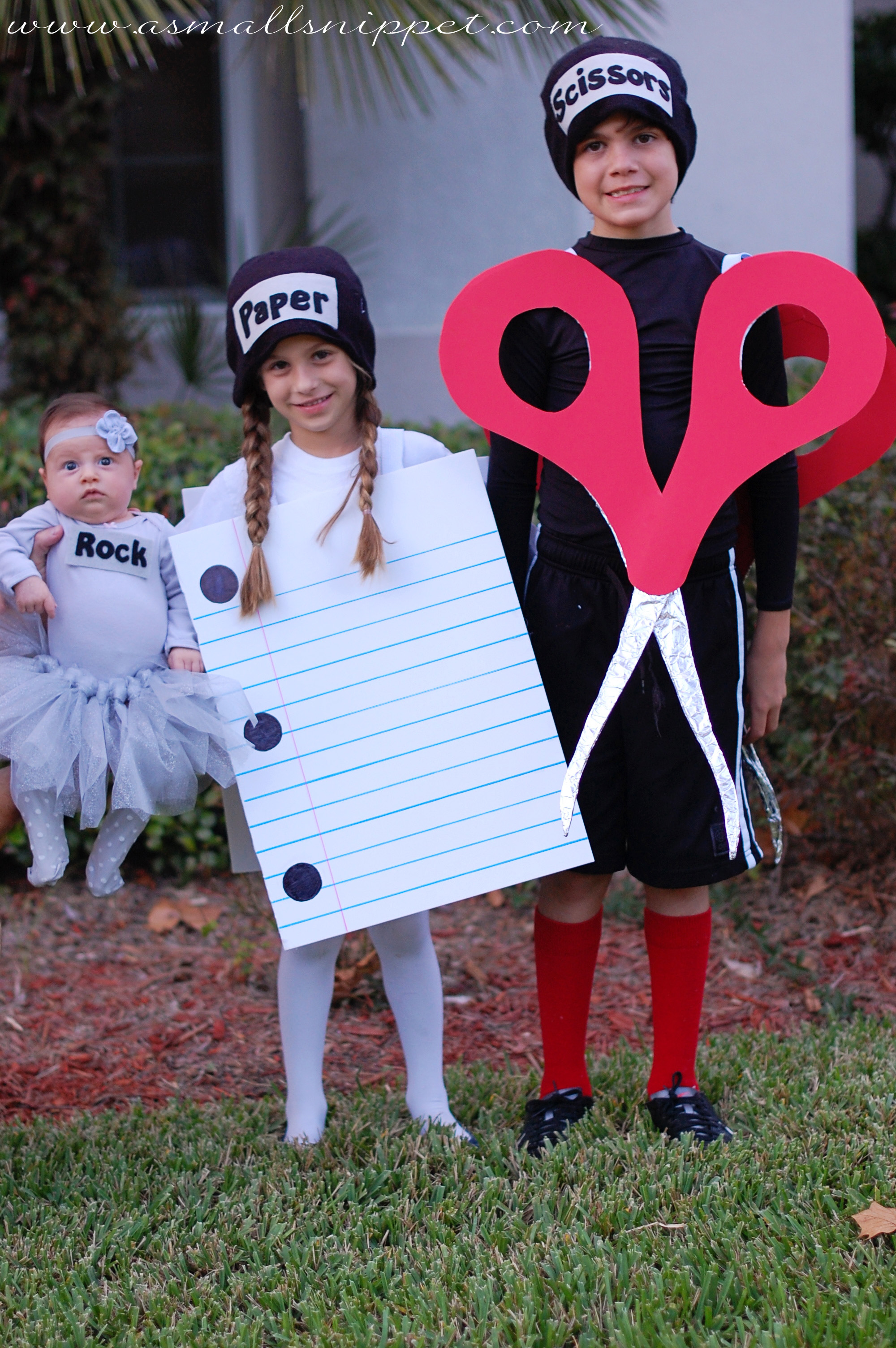 rock paper scissors costume