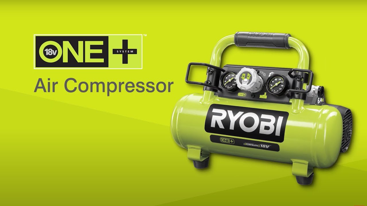 ryobi air compressor how to use