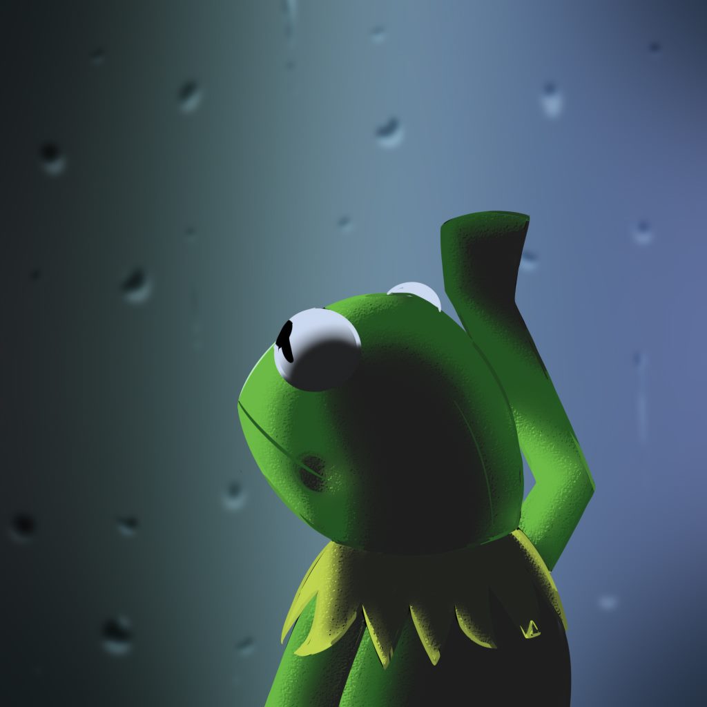 sad kermit