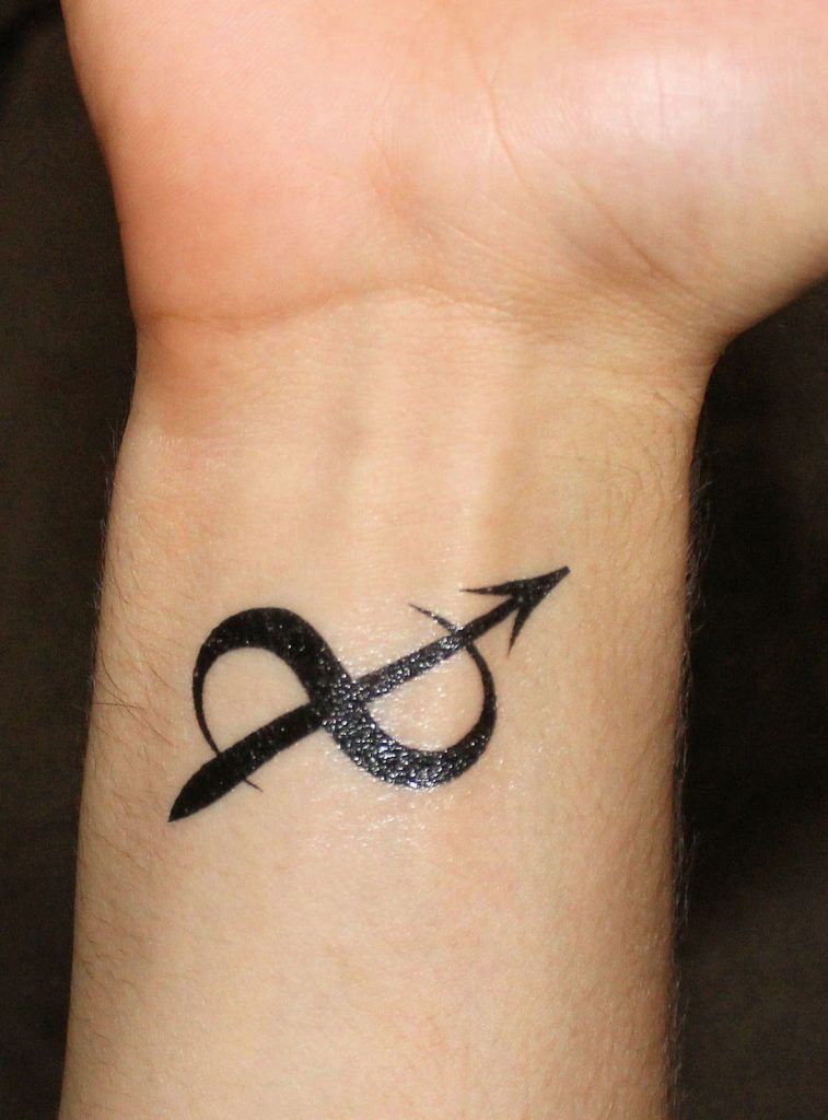 sagittarius sign tattoo