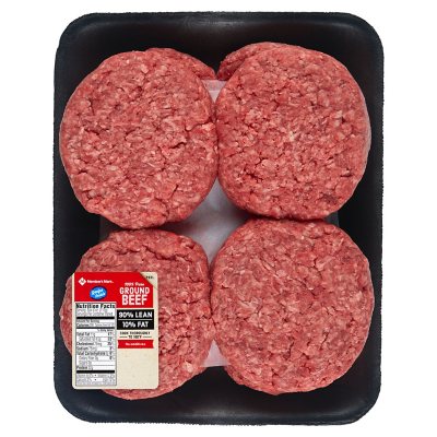 sams hamburger meat prices