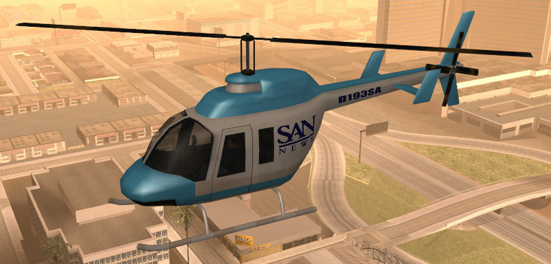 san andreas helicopter