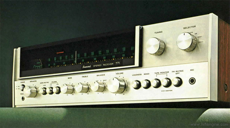 sansui 771 receiver