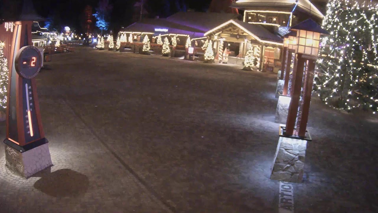 santa village rovaniemi webcam