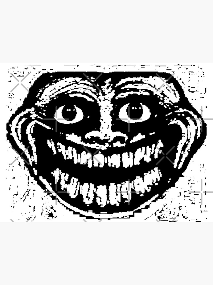 scary troll face