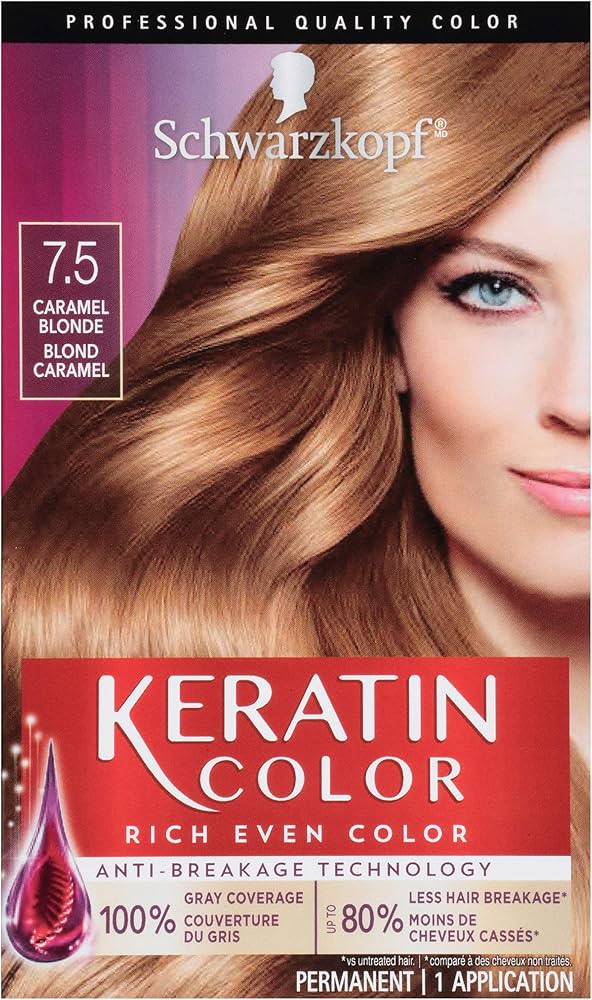 schwarzkopf caramel blonde