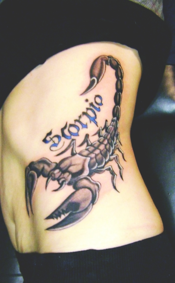 scorpio tattoos for males