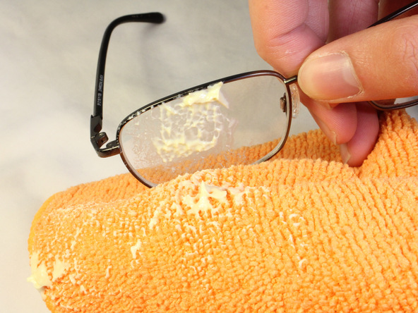 scratch eyeglass repair