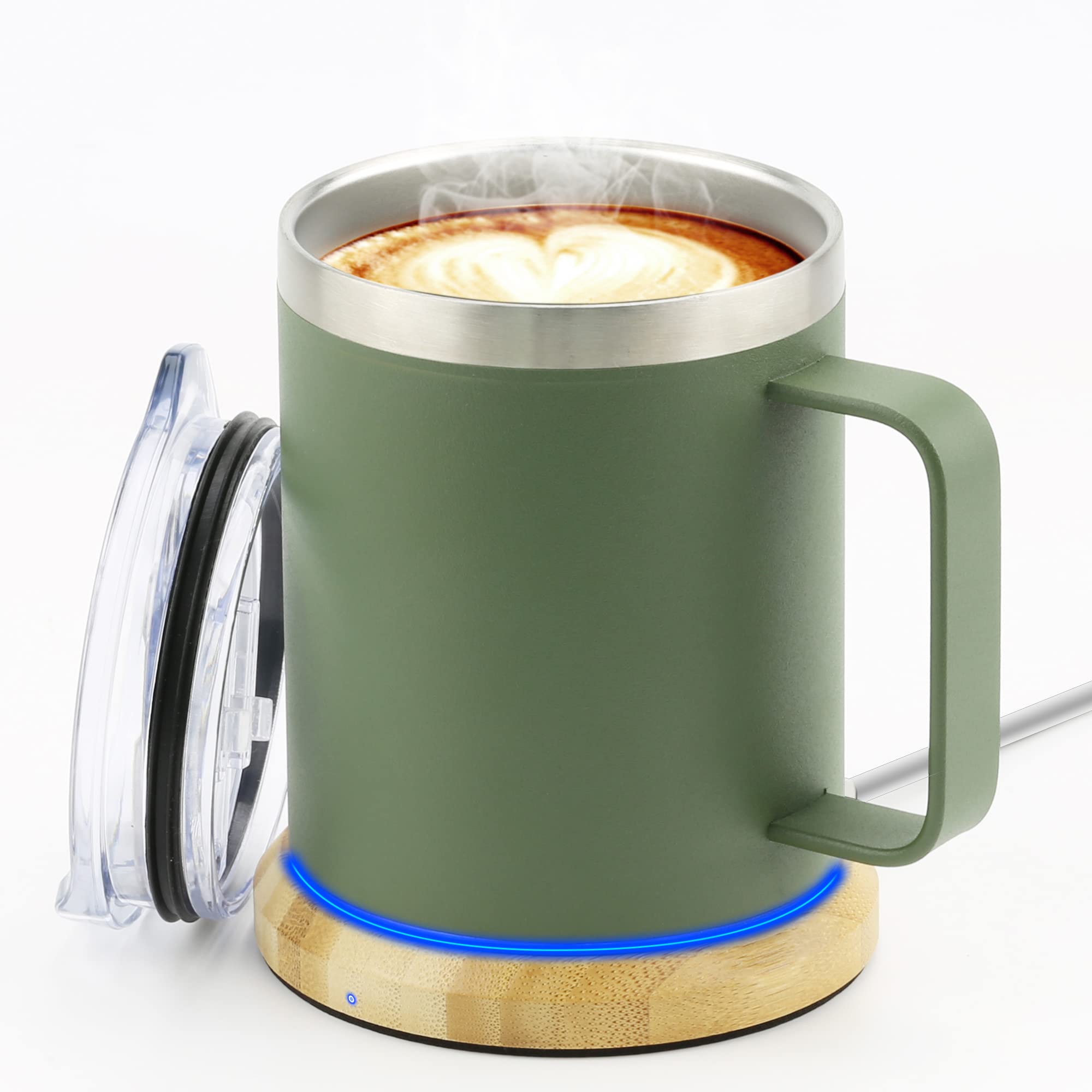 self heating mug amazon