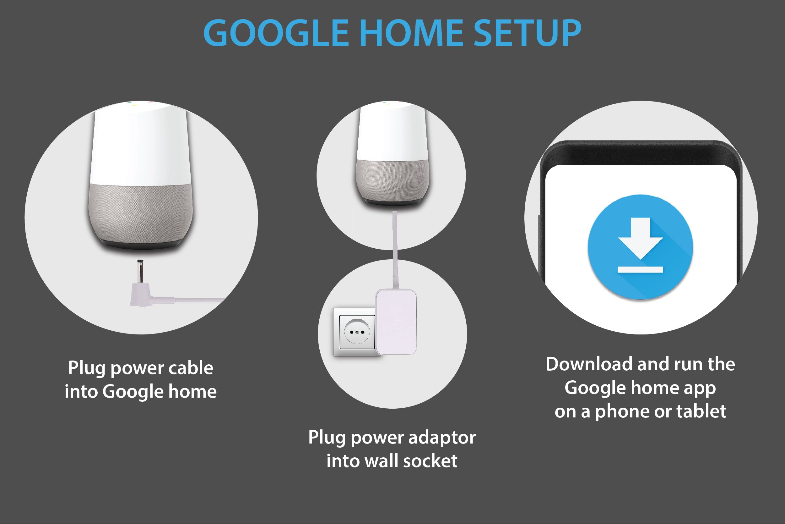 set up google home