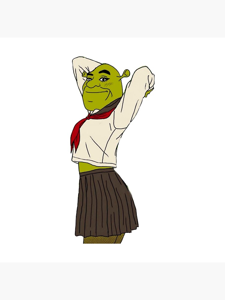 shrek drawing meme