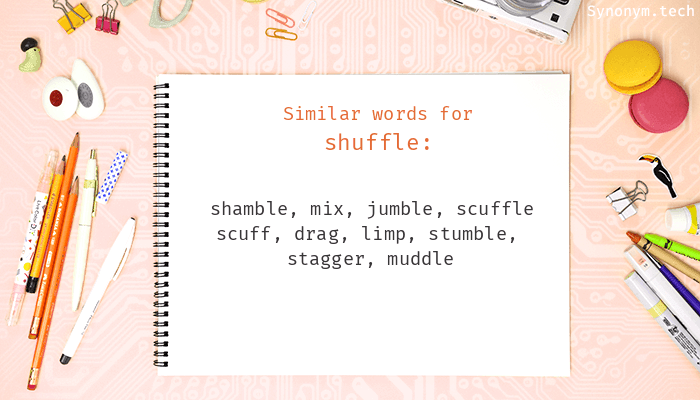 shuffle synonym