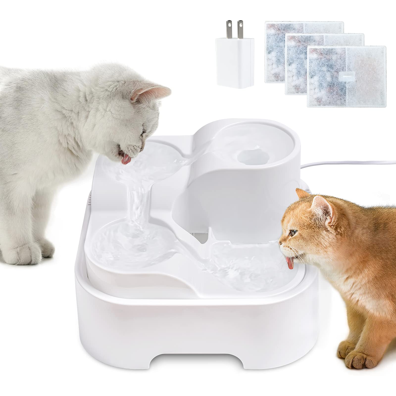 silent cat water fountain