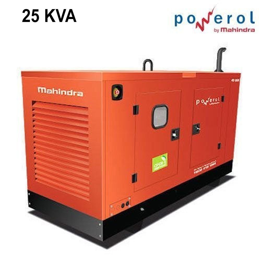 silent generator 25kva price