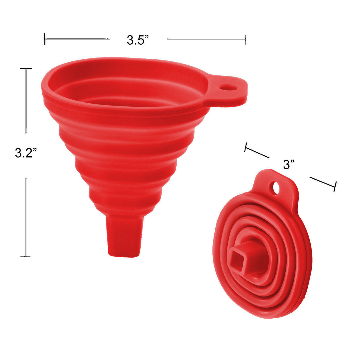 silicone funnel