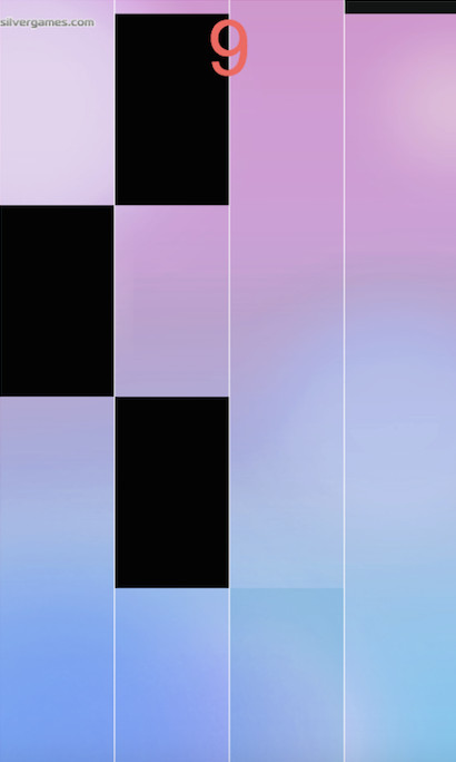 silver games piano tiles