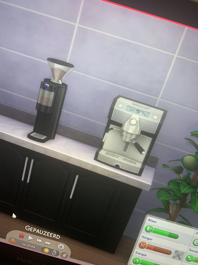 sims 4 espresso machine