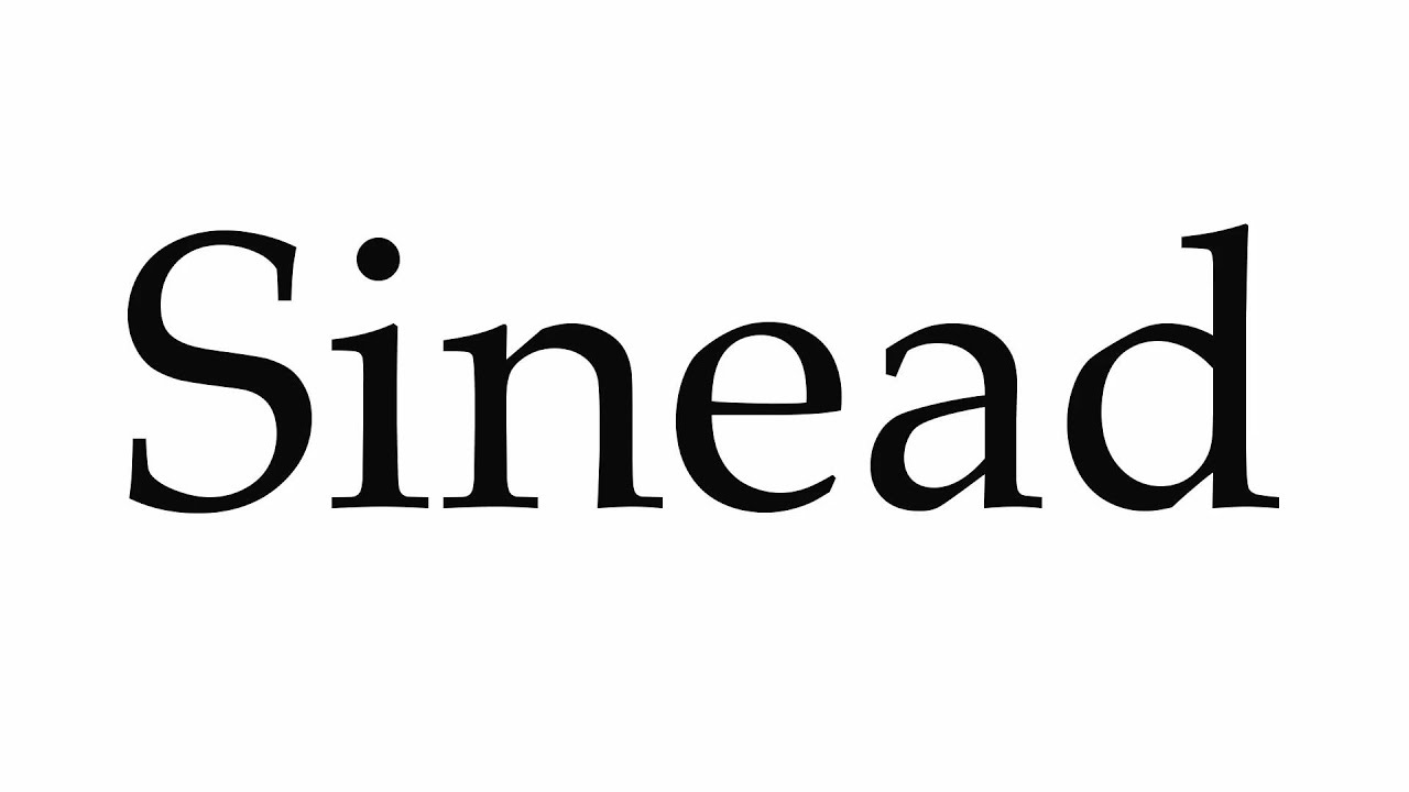 sinead pronunciation phonetic