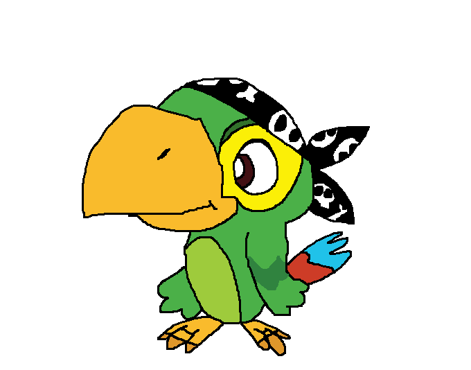 skully the parrot