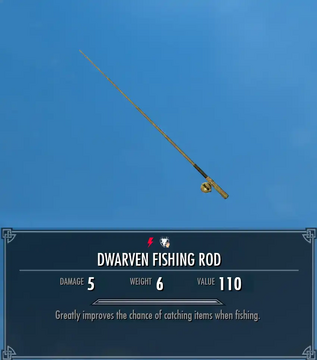 skyrim where to get fishing rod