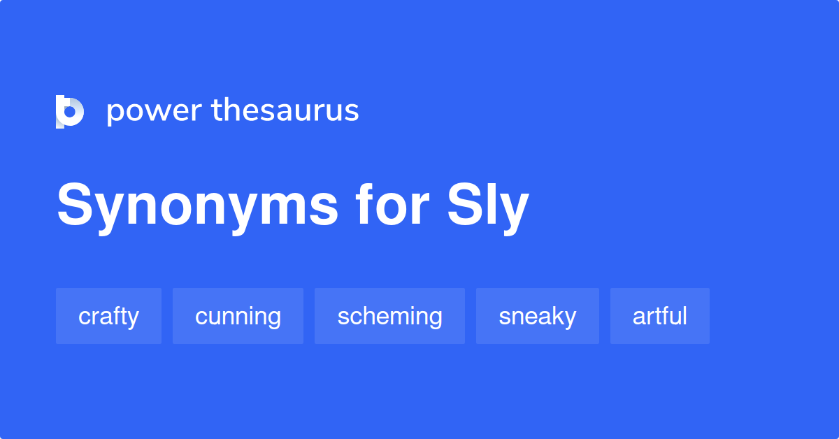 sly synonyms