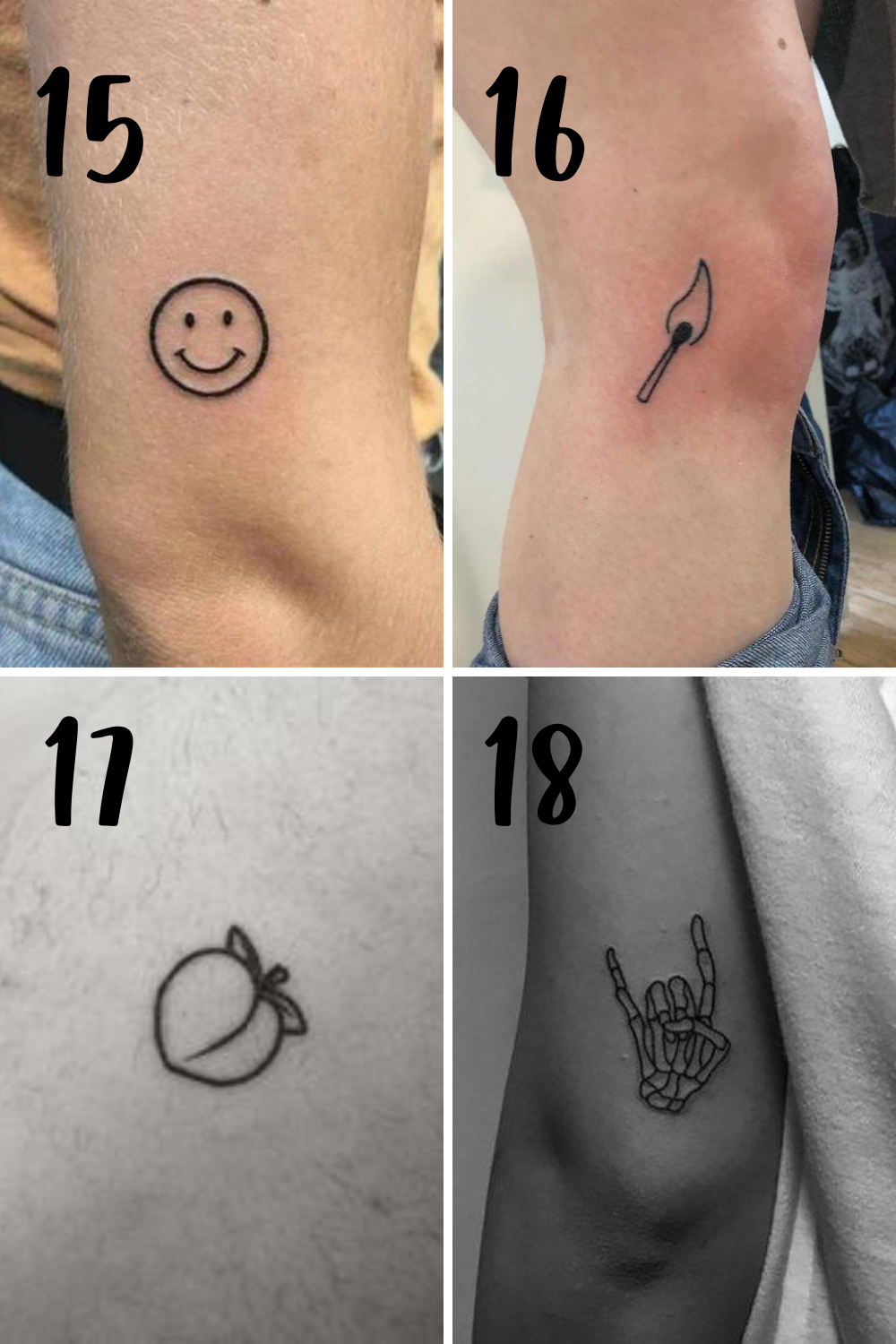 small aesthetic tattoos