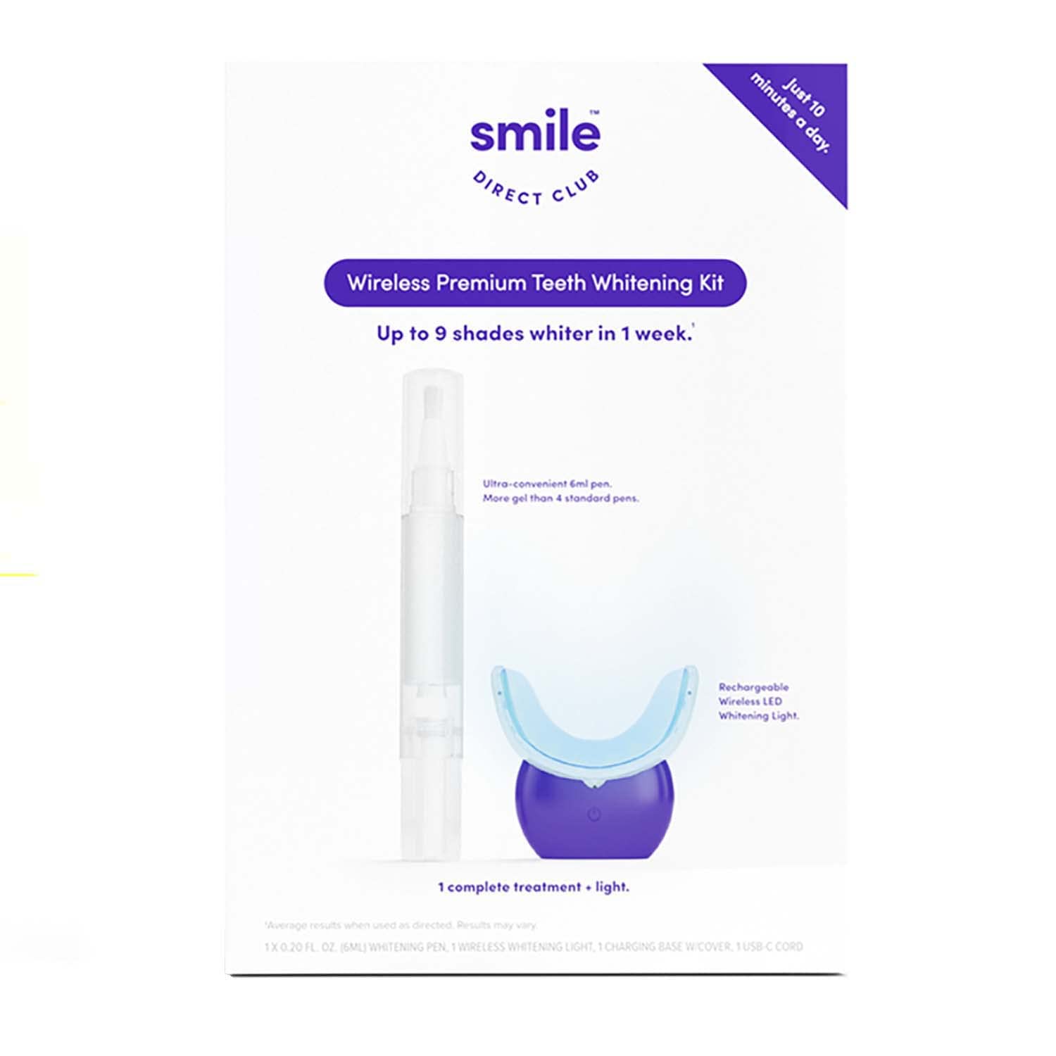 smiledirectclub teeth whitening kit