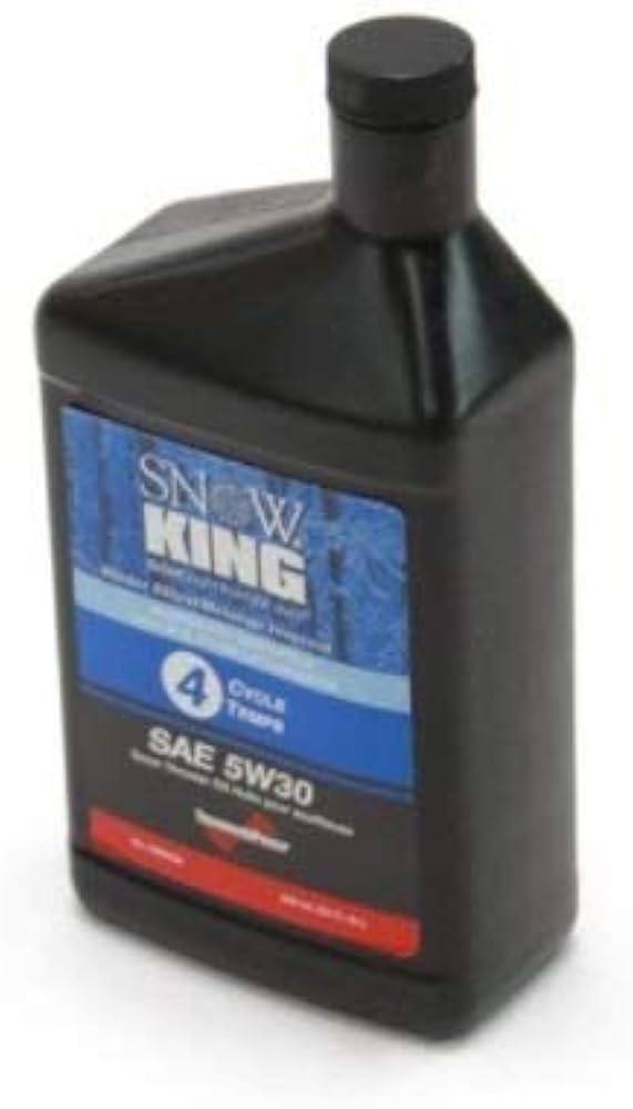 snowblower 5w30 oil