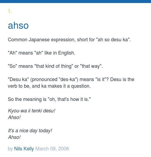 so desu ka meaning