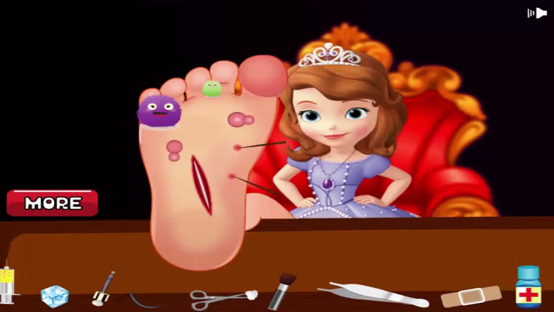 sofia the first feet