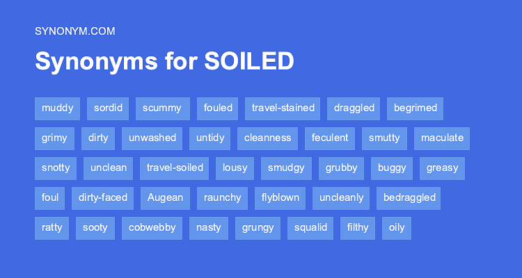 soiling synonym