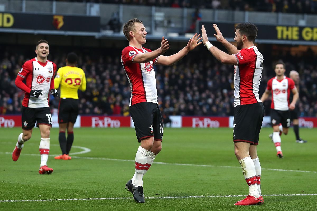 southampton f.c. vs tottenham lineups