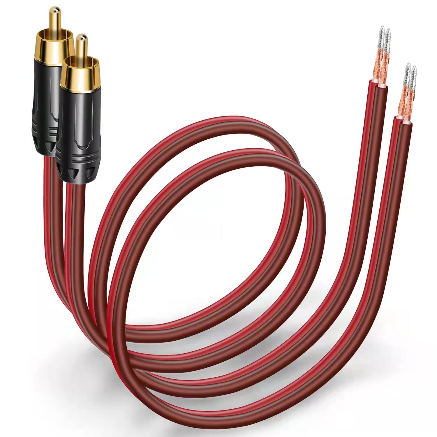 speaker cable to rca