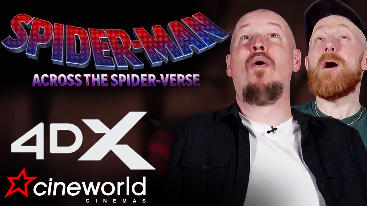 spiderman into the spider verse 4dx