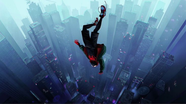 spiderman into the spiderverse wallpaper