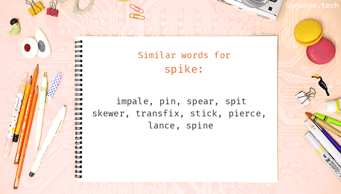 spike synonym