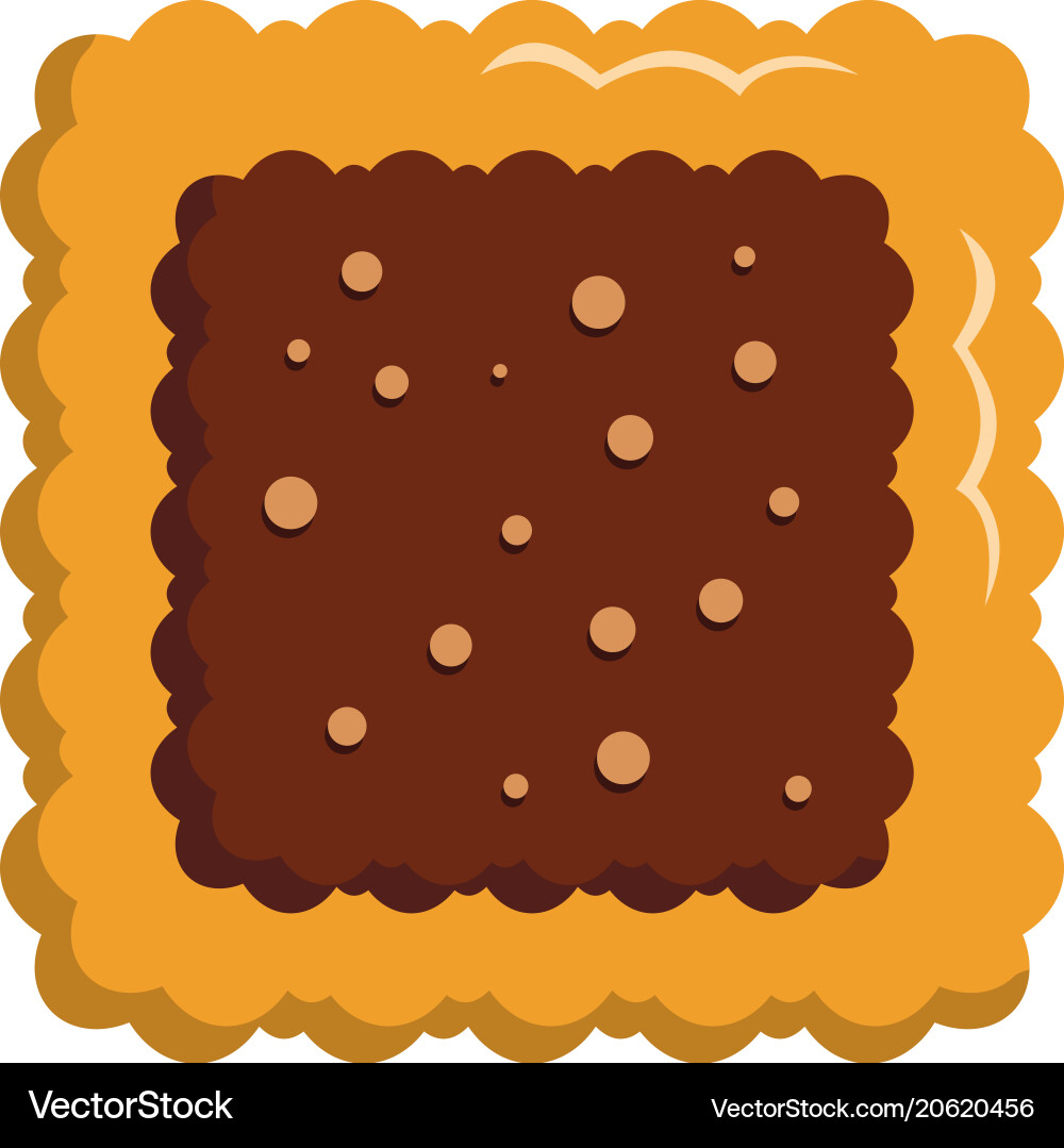 square biscuit clipart