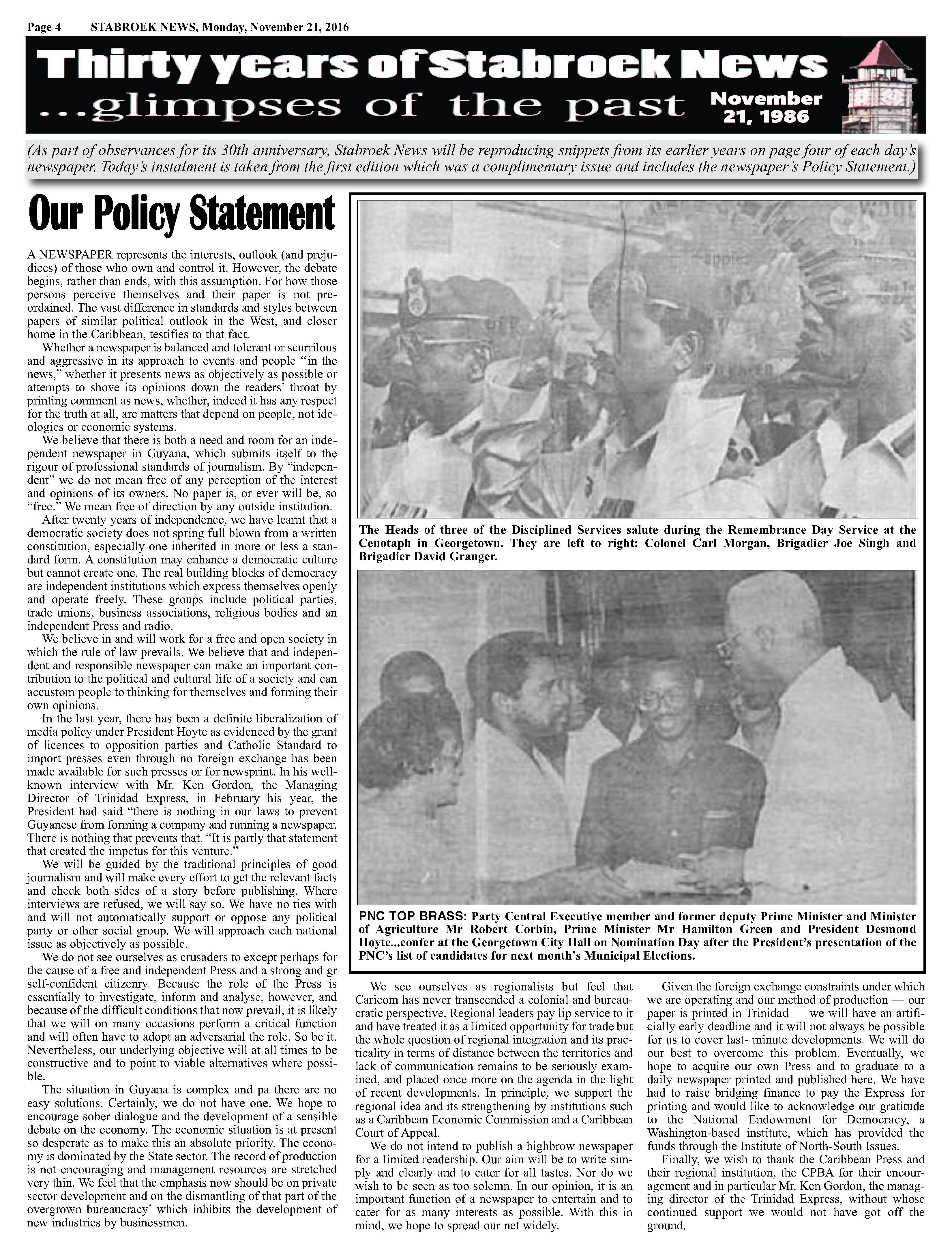 stabroek news newspaper