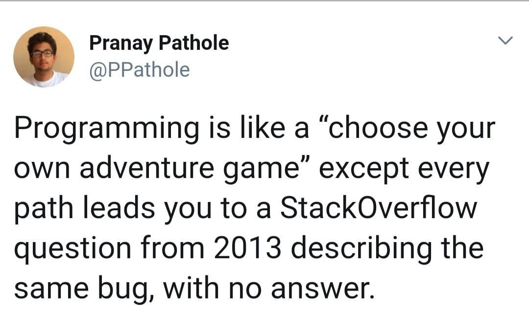 stackoverflow meme