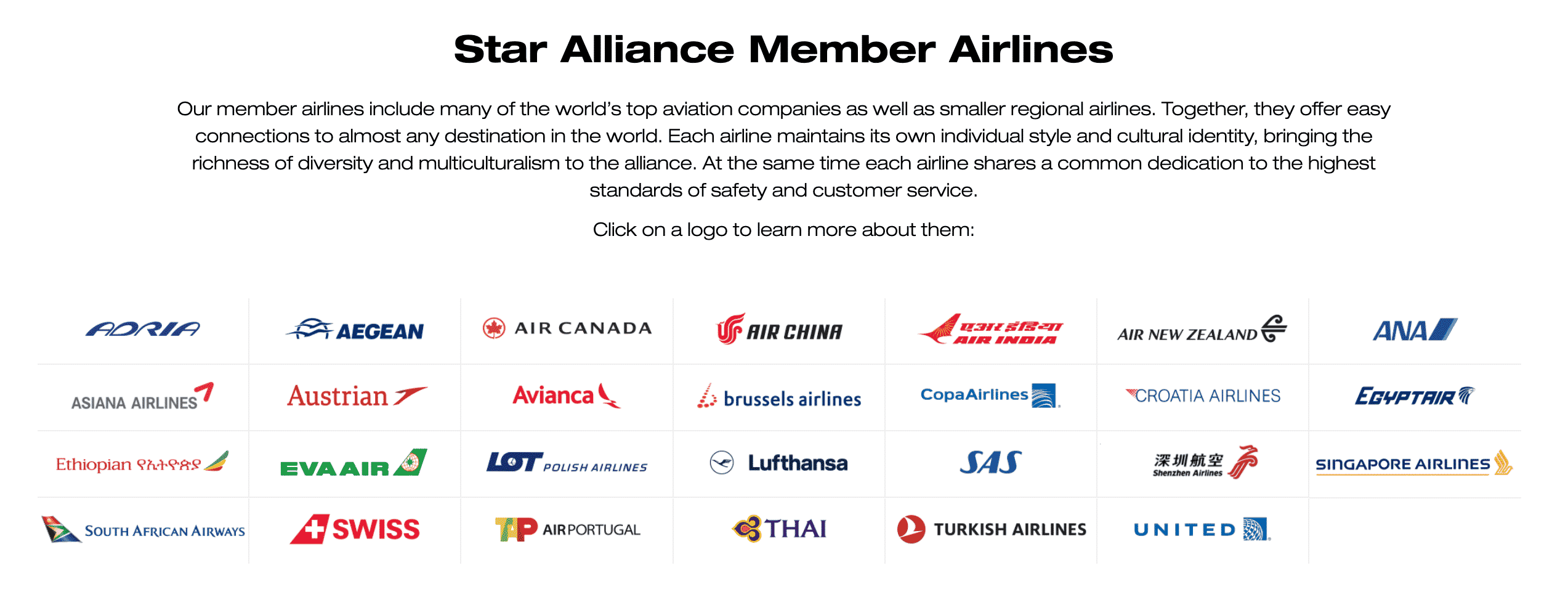 star alliance members login