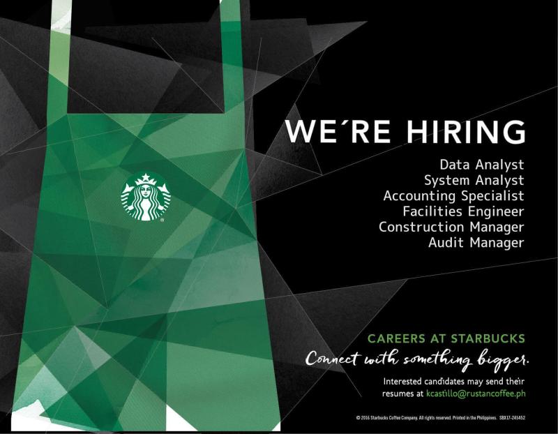 starbucks cebu hiring